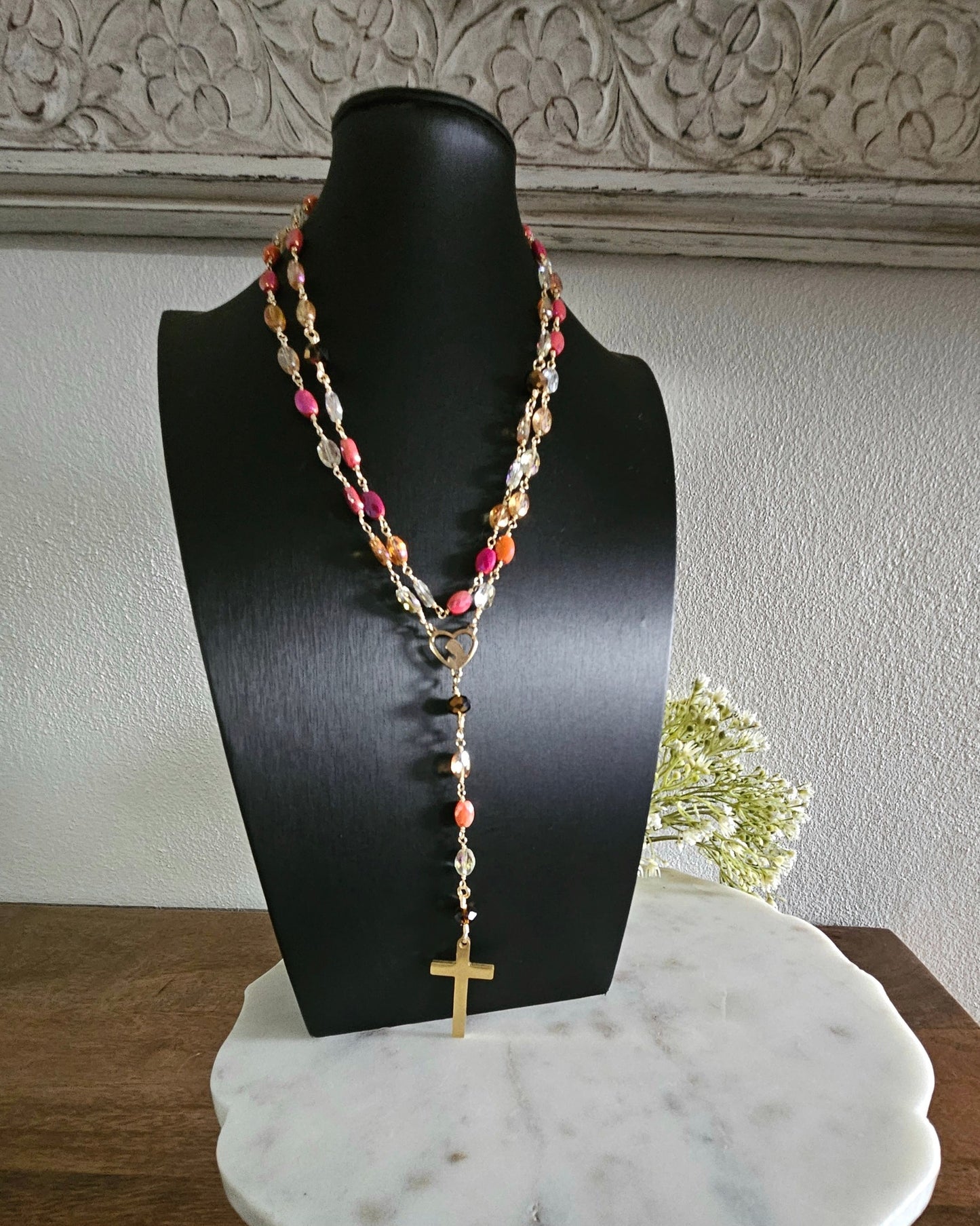 Autumn Amber Rosary