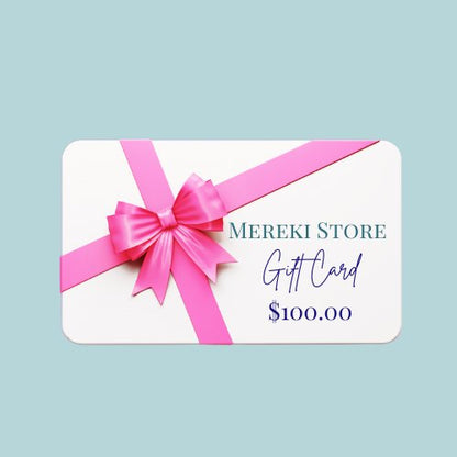 Digital Gift Cards - Mereki Store