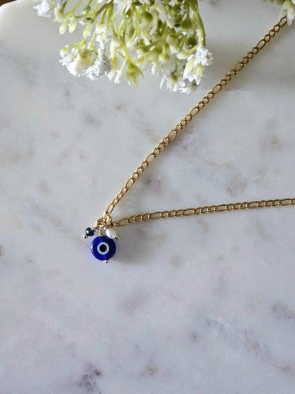 Guardian Eye Pendant Necklace - Mereki Store